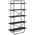 Könyvespolc 5 szintes 100 x 35 x 175,5 cm Szerelt Fa 5