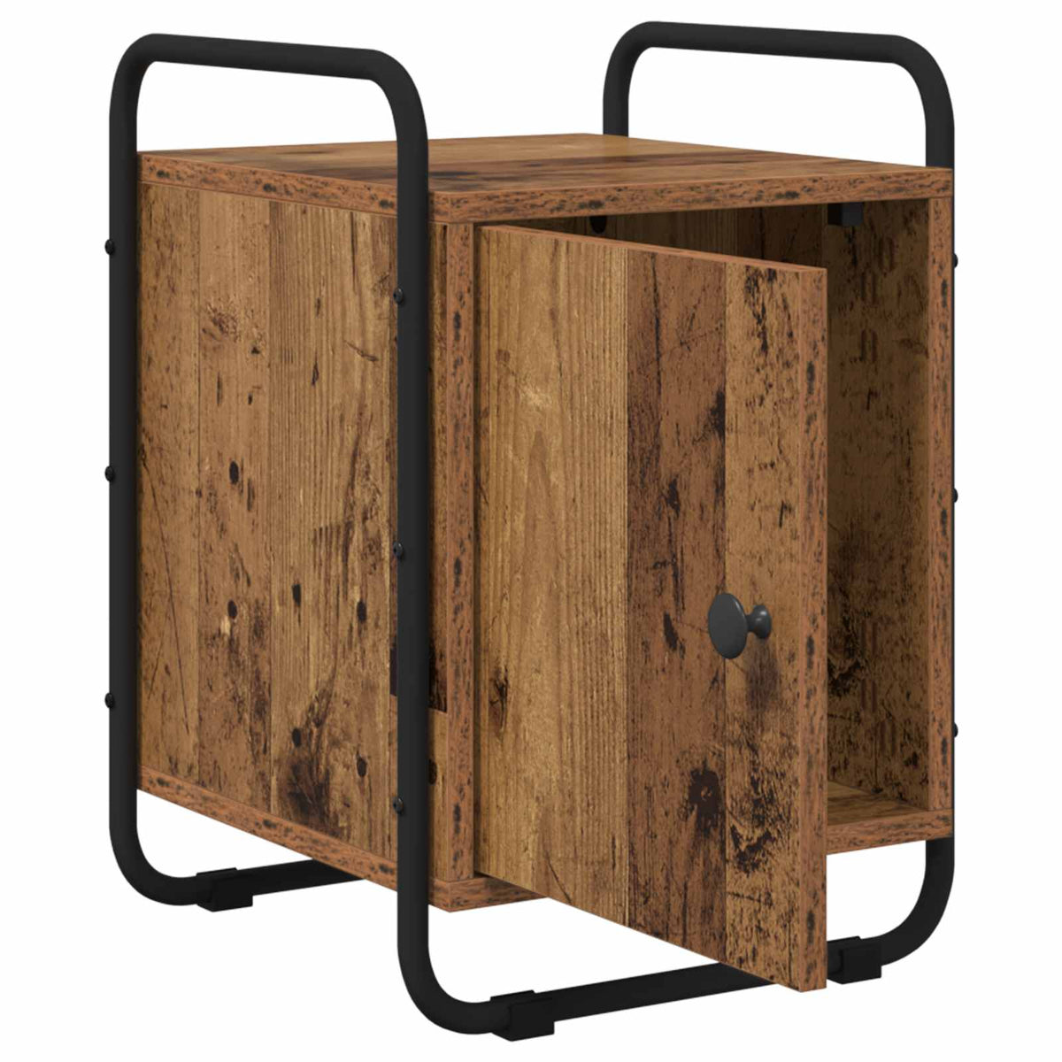 Éjjeliszekrény 2 db Antik Fa 35 x 36,5 x 50 cm Szerelt Fa 5