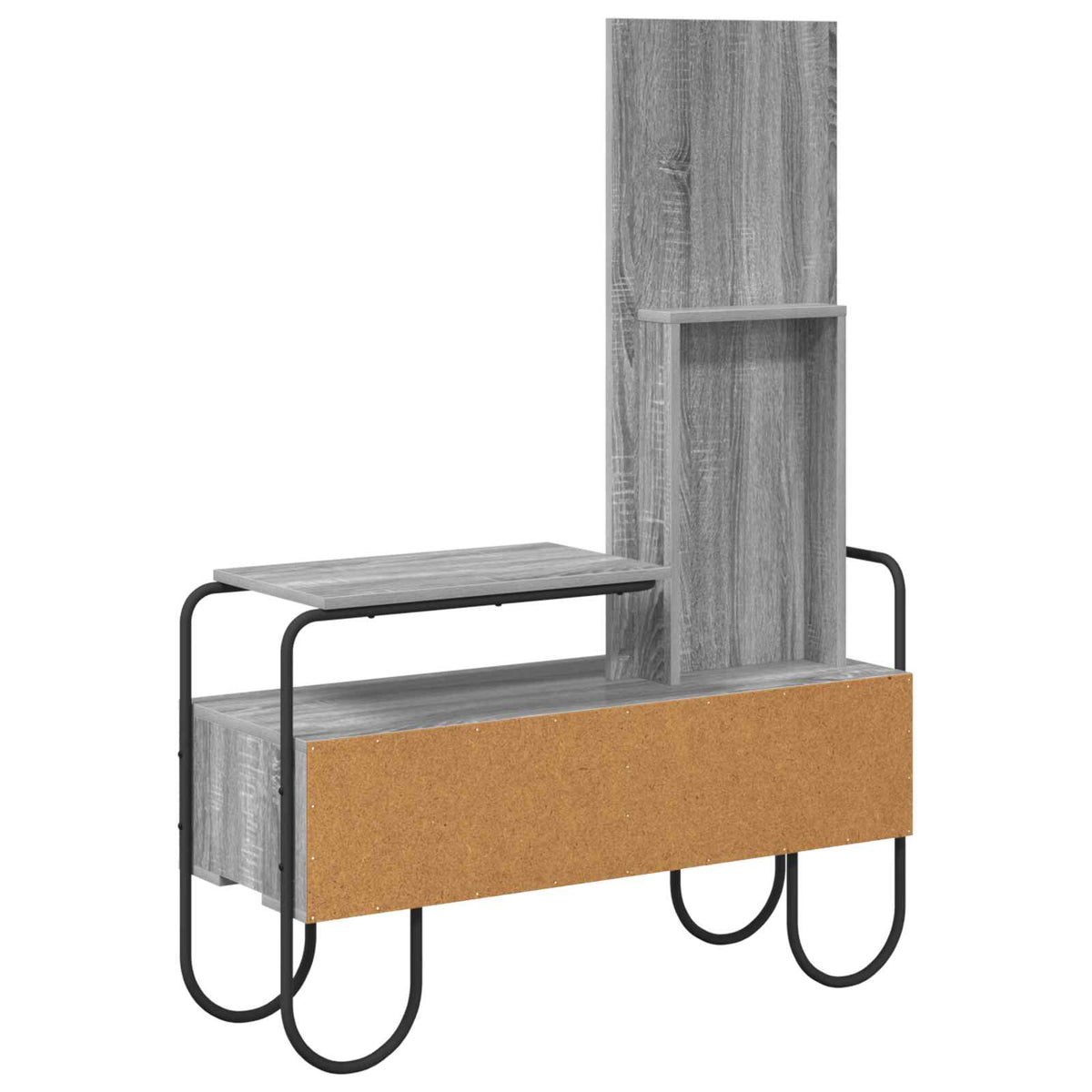 Öltözködőasztal Szürke Sonoma 100 x 36,5 x 136 cm Szerelt Fa 7