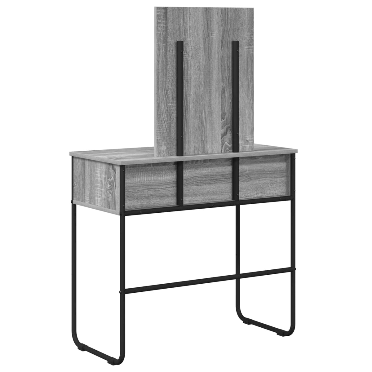 Öltözködőasztal Szürke Sonoma 81 x 40 x 131 cm Szerelt Fa 6