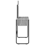 Öltözködőasztal Szürke Sonoma 81 x 40 x 131 cm Szerelt Fa 5