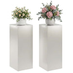 Növényállvány 2 pcs Ezüst 40 x 40 x 100 cm Acél 3