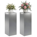 Növényállvány 2 pcs Ezüst 40 x 40 x 100 cm Rozsdamentes Acél 3