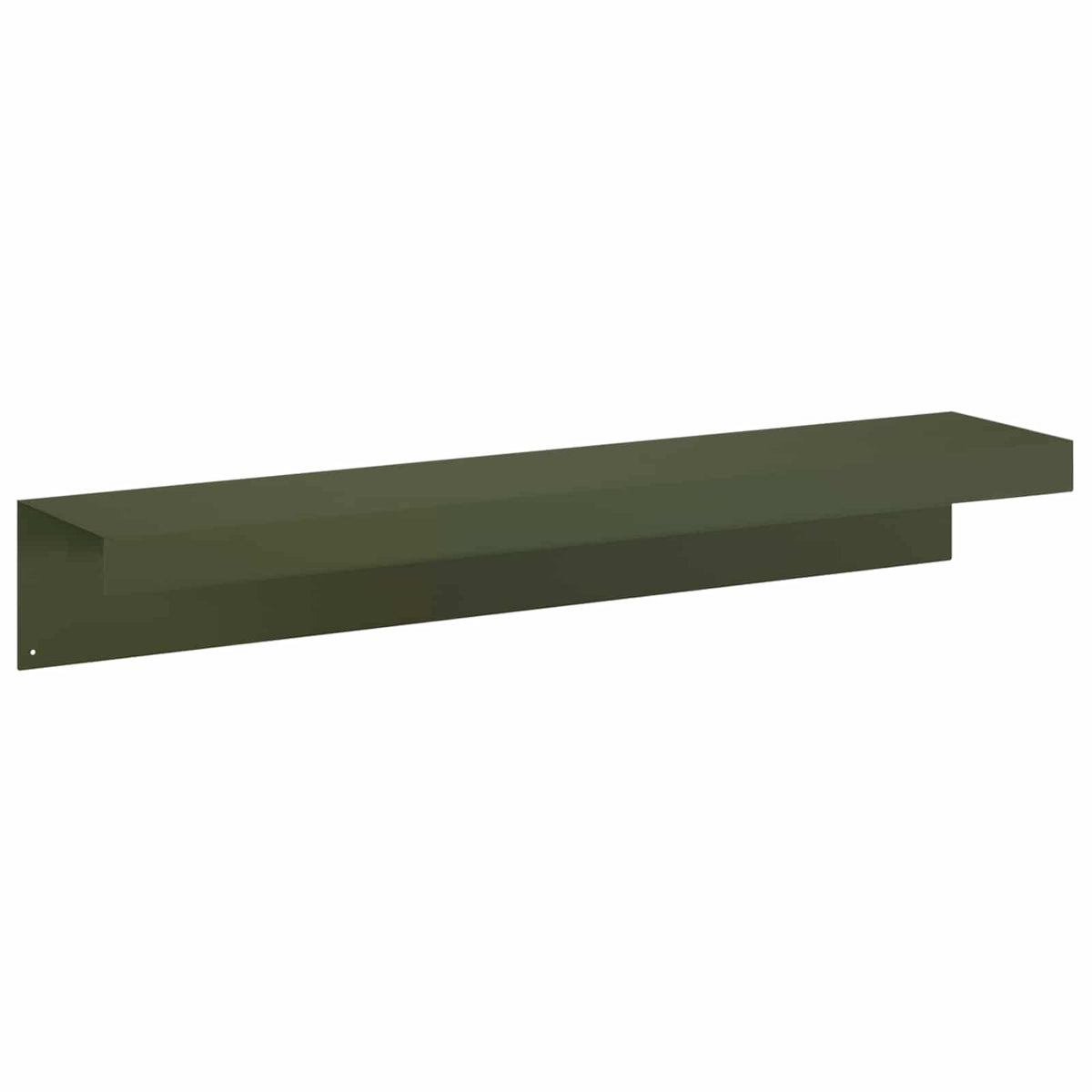 Kerti takaróprofil 10 db 100 x 20 x 15 cm Acél Olajzöld 5
