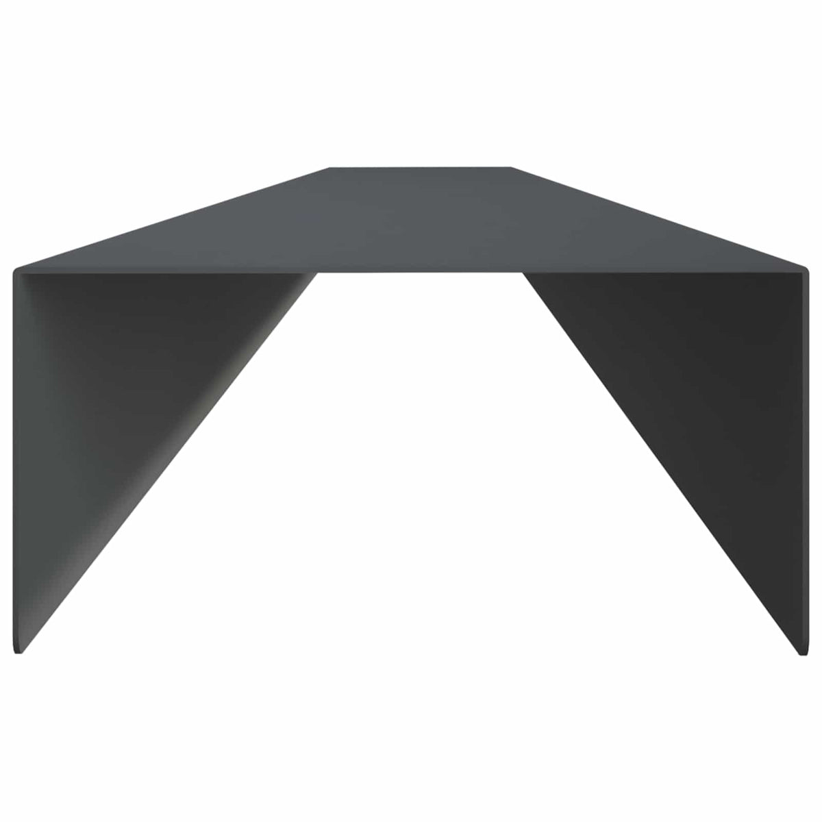 Kerti takaróprofil 2 db 100 x 10 x 5 cm Acél Antracitszürke 4