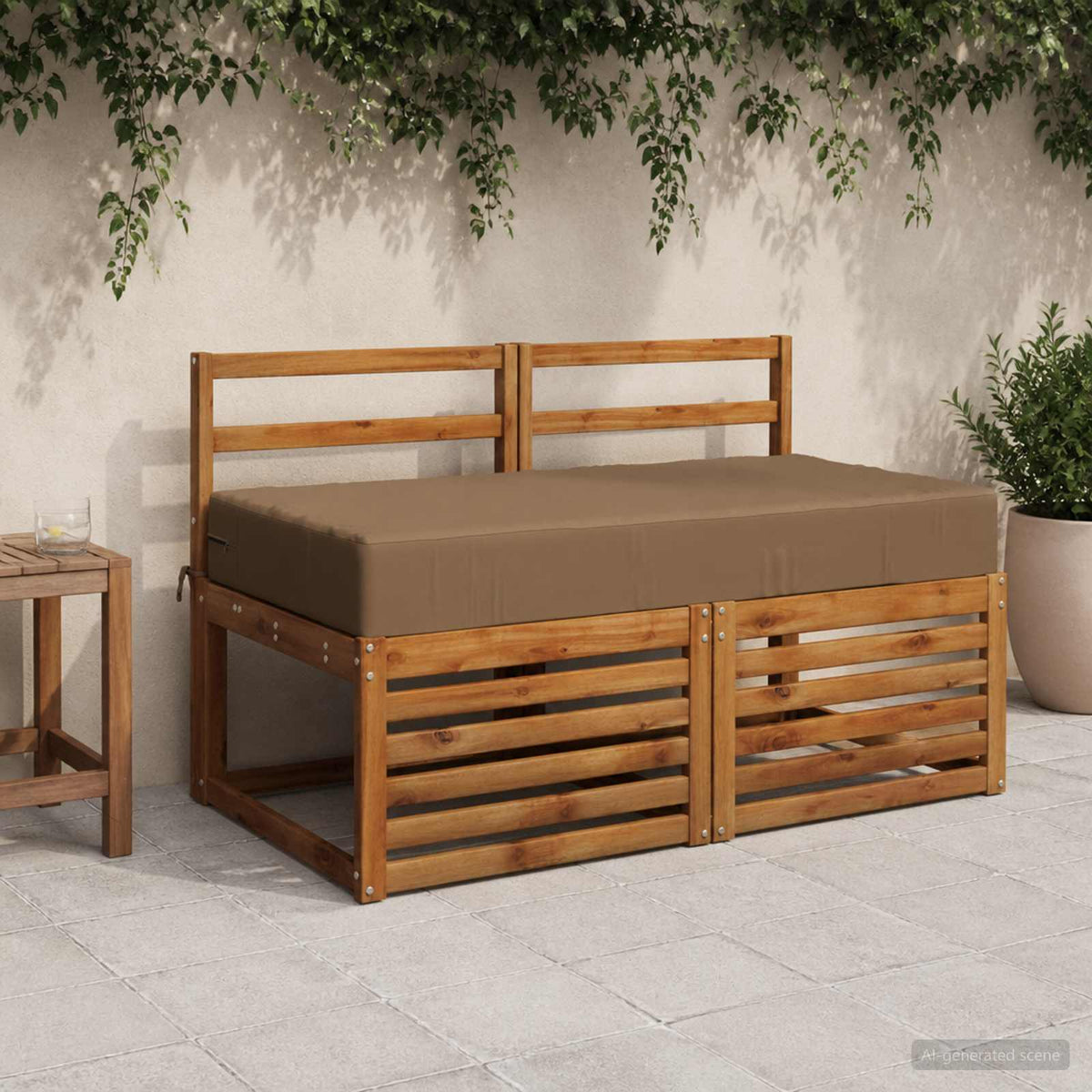 Ülőpárna SOEST 100% poliészter Tópszínű 120 x 80 x 15 cm