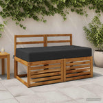 Ülőpárna SOEST 100% poliészter Sötétkék 120 x 80 x 15 cm