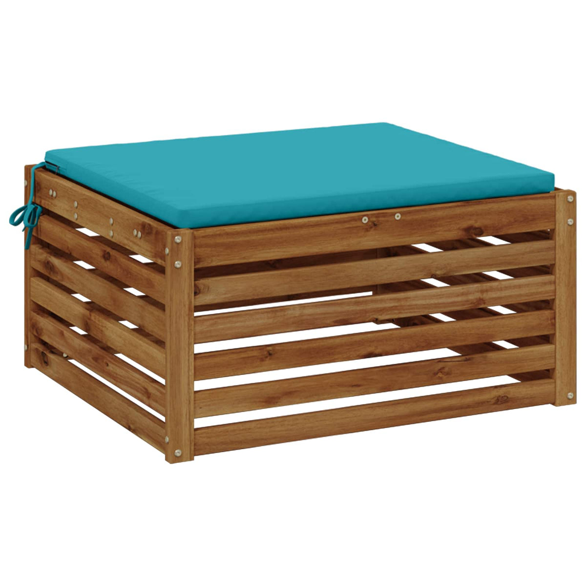 1 darabos ülőpárna SOEST 100% poliészter Türkiz 70 x 70 x 3 cm 3
