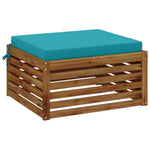 1 darabos ülőpárna SOEST 100% poliészter Türkiz 70 x 70 x 7 cm 3