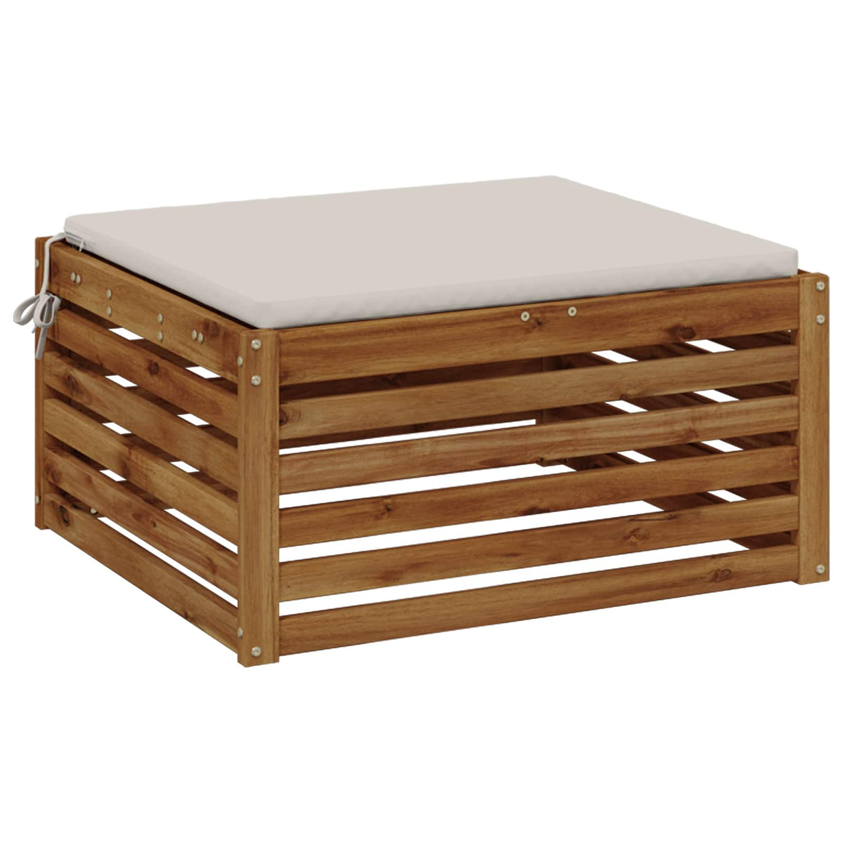 1 darabos ülőpárna SOEST 100% poliészter Fehér 80 x 80 x 3 cm 3
