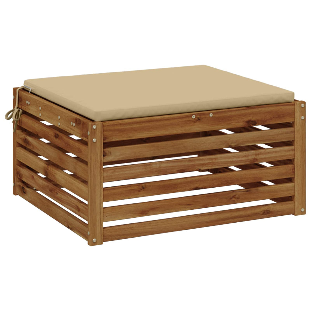 1 darabos ülőpárna SOEST 100% poliészter Bézs 80 x 80 x 3 cm 3