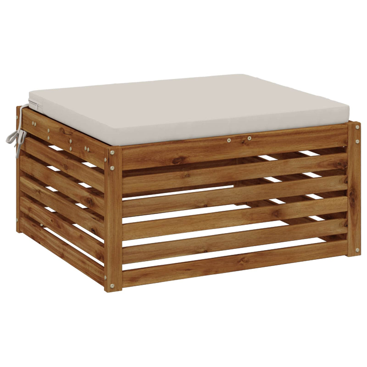 1 darabos ülőpárna SOEST 100% poliészter Fehér 80 x 80 x 5 cm 3