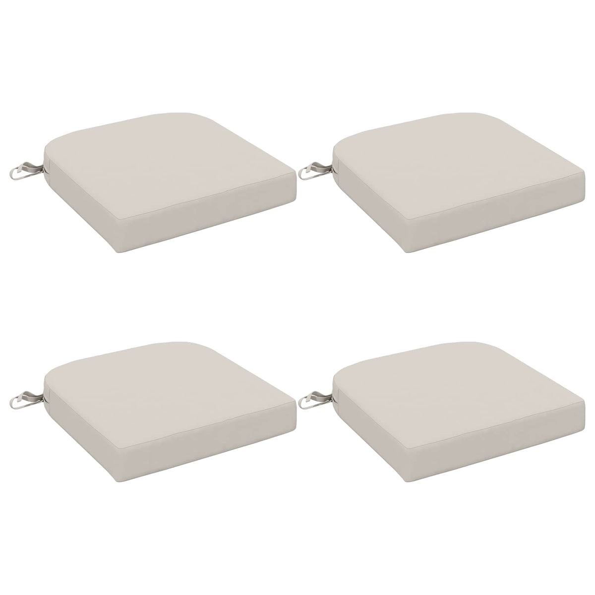 4 darabos üléspárnák SOEST 4 pcs 100% poliészter Fehér