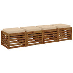 4 darabos ülőpárna VUGHT 4 pcs 100% poliészter Krémszínű 3