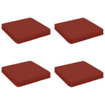 4 darabos ülőpárna VUGHT 4 pcs 100% poliészter Piros 2