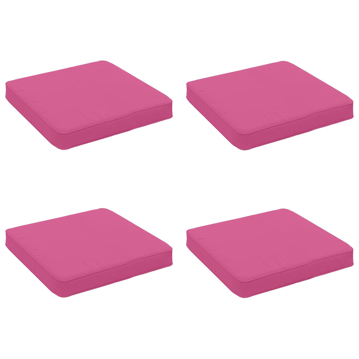 4 darabos ülőpárna VUGHT 4 pcs 100% poliészter Rózsaszín 2