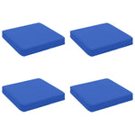 4 darabos ülőpárna VUGHT 4 pcs 100% poliészter Királykék 2