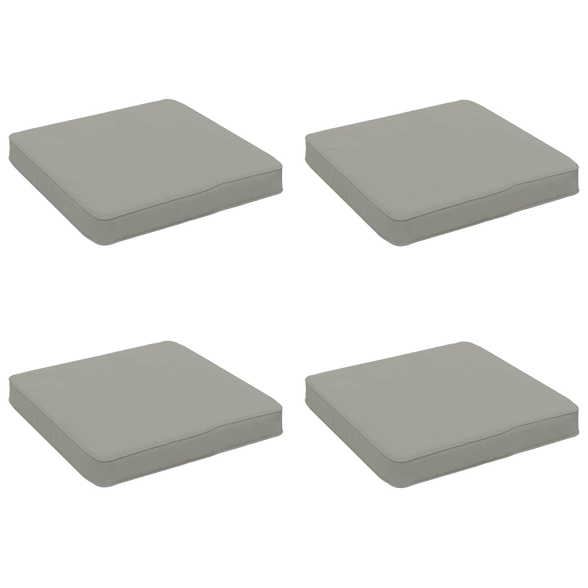 4 darabos ülőpárna VUGHT 4 pcs 100% poliészter Szürke 2