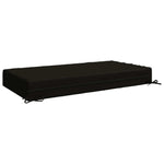 Ülőpárna SOEST 100% poliészter Fekete 120 x 60 x 15 cm 5
