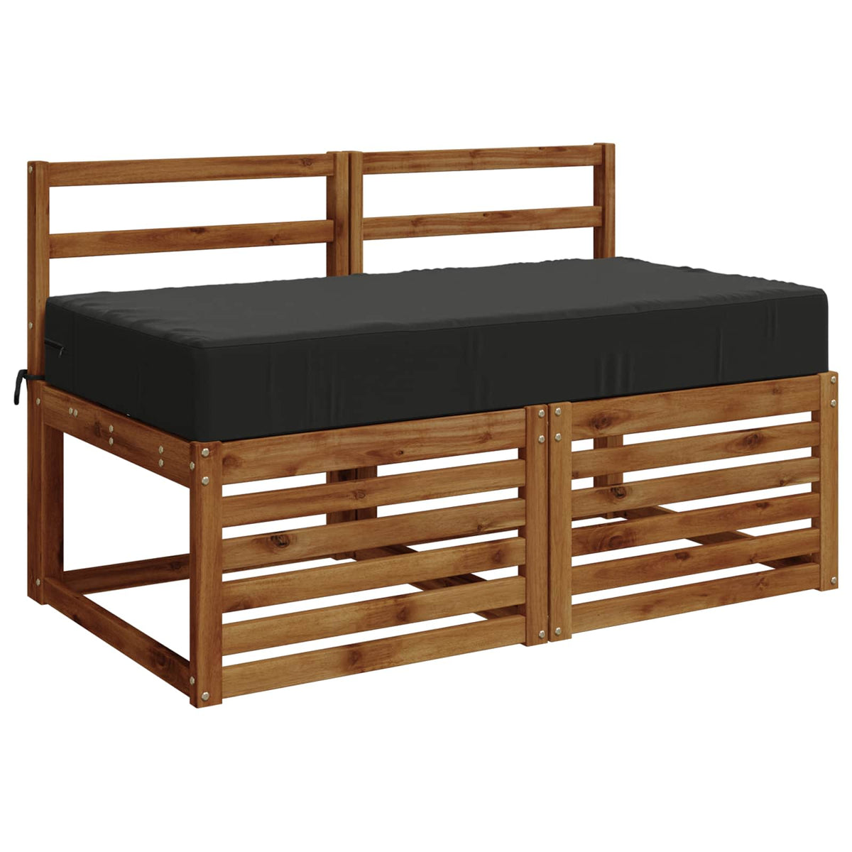 Ülőpárna SOEST 100% poliészter Antracitszürke 120 x 60 x 15 cm 3