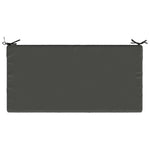 Ülőpárna SOEST 100% poliészter Antracitszürke 120 x 60 x 15 cm 6