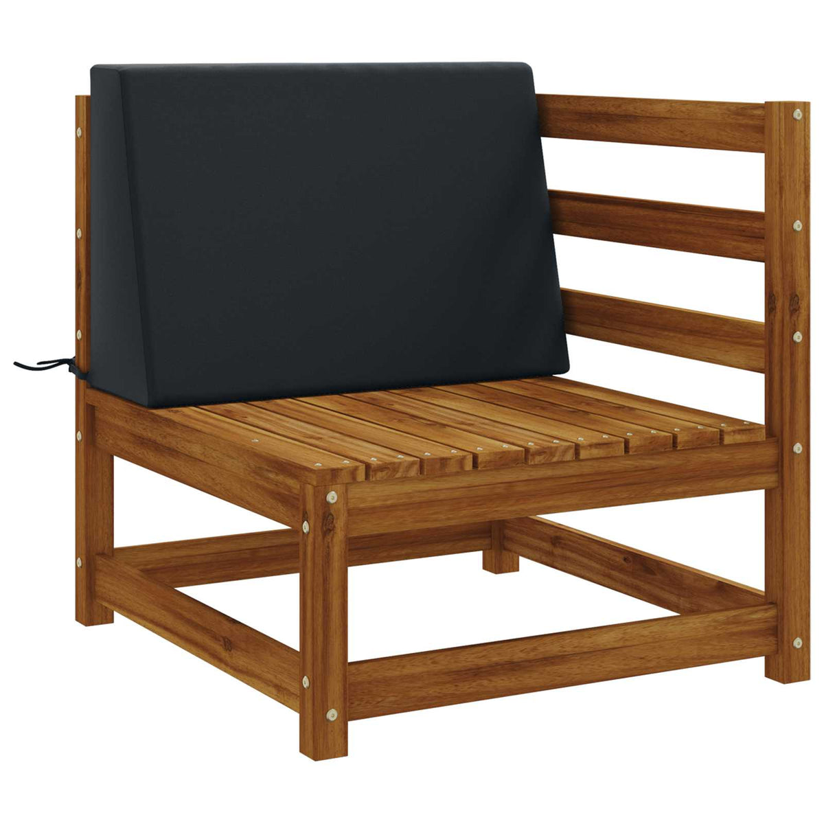 Hátpárna SOEST 100% poliészter Sötétkék 60 x 20 x 40 cm 3