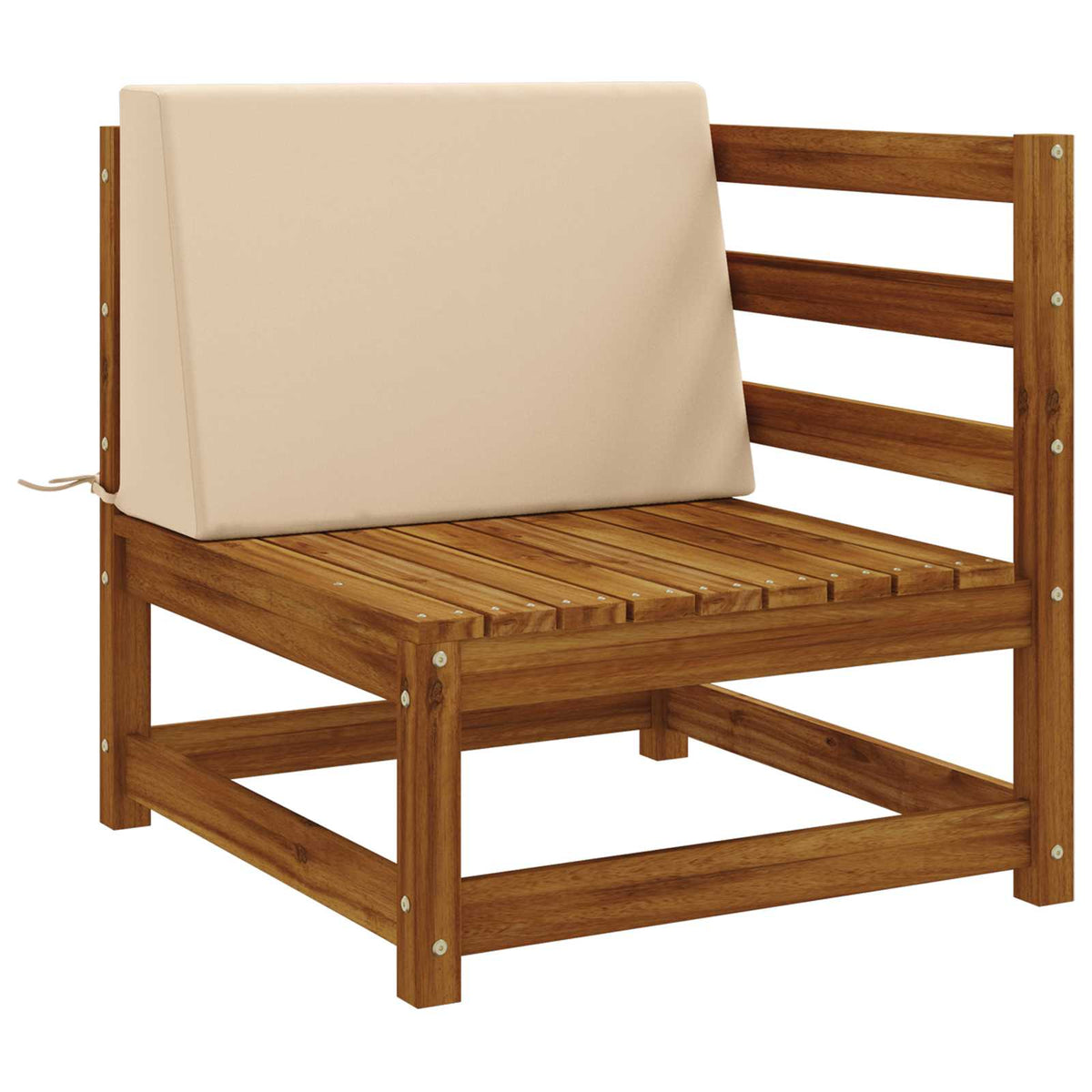 Hátpárna SOEST 100% poliészter Krémszínű 60 x 20 x 40 cm 3
