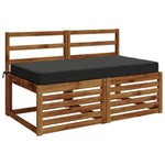 Ülőpárna SOEST 100% poliészter Antracitszürke 120 x 80 x 10 cm 3