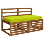 Ülőpárna SOEST 100% poliészter Fényes zöld 120 x 80 x 10 cm 3