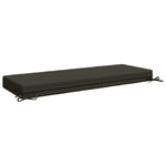 Ülőpárna SOEST 100% poliészter Antracitszürke 120 x 40 x 10 cm 5