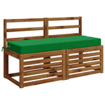 Ülőpárna SOEST 100% poliészter Zöld 120 x 40 x 10 cm 3