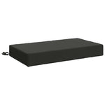 Ülőpárna SOEST 100% poliészter Antracitszürke 70 x 40 x 10 cm 2