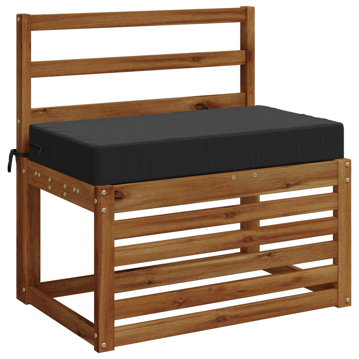 Ülőpárna SOEST 100% poliészter Antracitszürke 70 x 40 x 10 cm 3