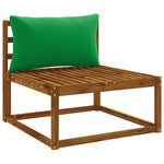 1-Darabos Háttámlap PUTTEN 100% poliészter Zöld 80 x 40 x 15 cm 3