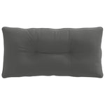 Hátpárna PUTTEN 100% poliészter Antracitszürke 70 x 40 x 10 cm 4