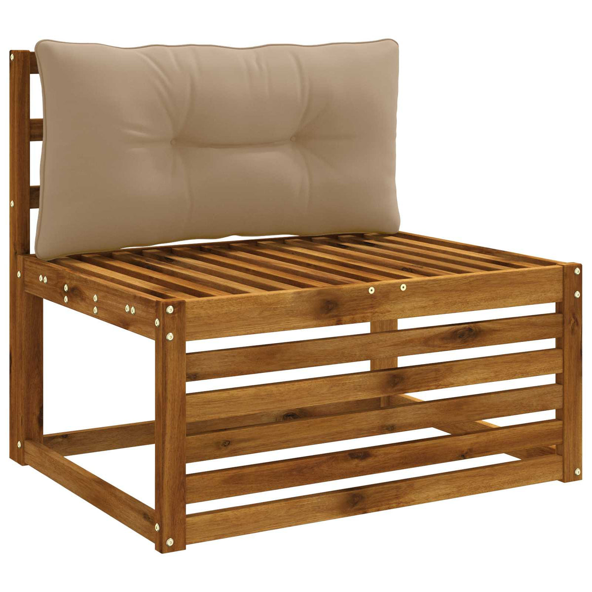 Hátpárna PUTTEN 100% poliészter Tópszínű 70 x 40 x 10 cm 2