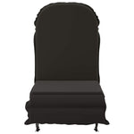 Napozó Fekvőpárna GEMERT 100% poliészter Fekete 55 x 135 x 6 cm 4