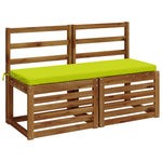 Padpárna SOEST 100% poliészter Fényes zöld 110 x 40 x 5 cm 3