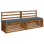 Padpárna SOEST 100% poliészter Kék 200 x 40 x 5 cm 3