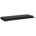 Padpárna SOEST 100% poliészter Antracitszürke 110 x 40 x 8 cm 5