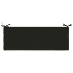 Padpárna SOEST 100% poliészter Fekete 110 x 40 x 8 cm 5