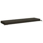 Padpárna SOEST 100% poliészter Antracitszürke 160 x 40 x 8 cm 5