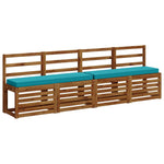1 darabos padpárna VUGHT 100% poliészter Türkiz 120 x 30 x 5 cm 2