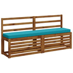 1 darabos padpárna VUGHT 100% poliészter Türkiz 160 x 30 x 5 cm 3