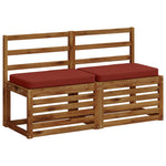 1 darabos padpárna VUGHT 100% poliészter Piros 60 x 40 x 5 cm 3