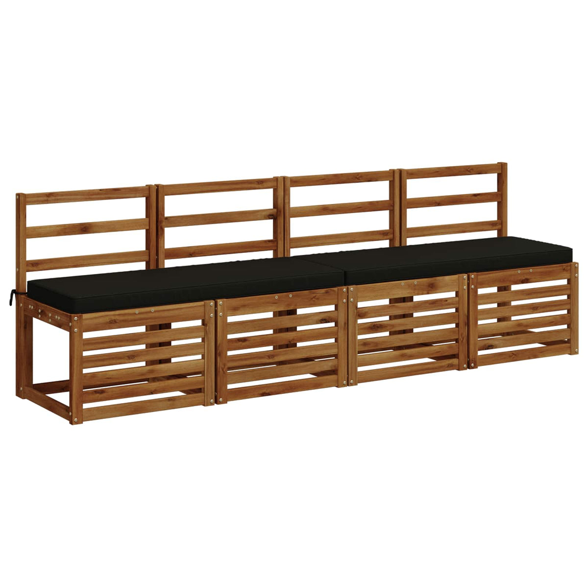 1 darabos padpárna VUGHT 100% poliészter Fekete 100 x 40 x 5 cm 3