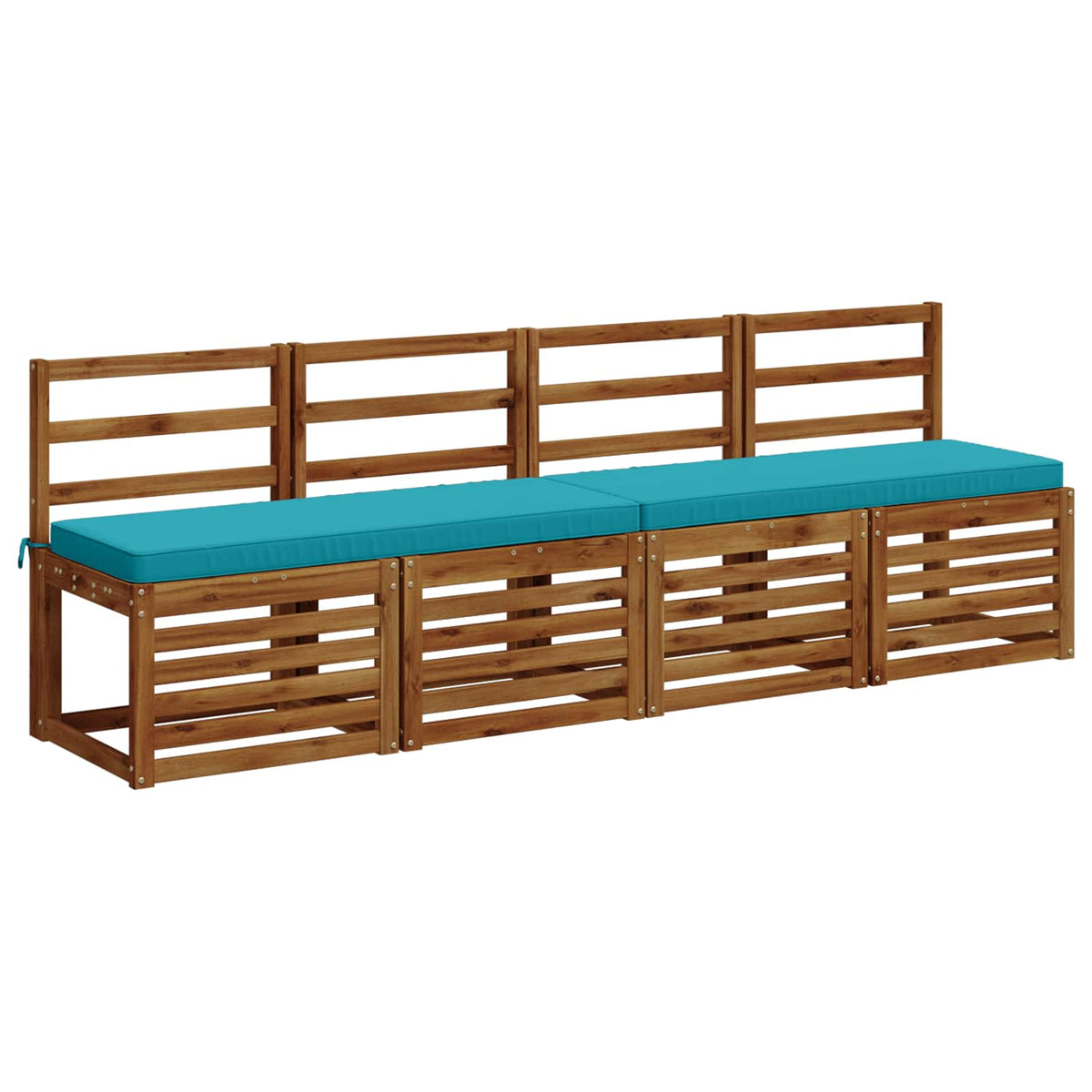 1 darabos padpárna VUGHT 100% poliészter Türkiz 100 x 40 x 5 cm 2