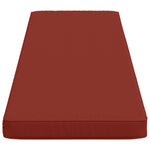1 darabos padpárna VUGHT 100% poliészter Piros 150 x 40 x 5 cm 4