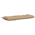 Padpárna VIANEN 100% poliészter Homokszín 100 x 40 x 12 cm 2