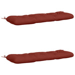 Pad párnák VIANEN 2 db 100% poliészter Piros 100 x 40 x 12 cm 2